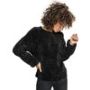 Women's Sweater URBAN CLASSICS - Chenille - Black 2 Women's Sweater URBAN CLASSICS - Chenille - Black -Fashionable street clothing TB2354 M1 00007
