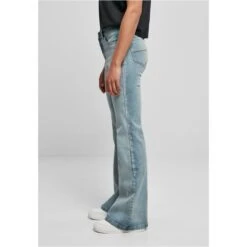 Women's Trousers URBAN CLASSICS - Flared Denim - TB4549 -Fashionable street clothing TB4549 Mw4 03249