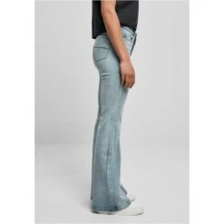 Women's Trousers URBAN CLASSICS - Flared Denim - TB4549 -Fashionable street clothing TB4549 Mw5 03249