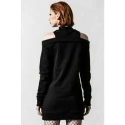 Women's Sweatshirt KILLSTAR - Thalia - Black -Fashionable street clothing THALIA SWEATSHIRT D x1600