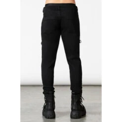 Men's Trousers KILLSTAR - Thom Jeans - Black -Fashionable street clothing THOM JEANS M 4