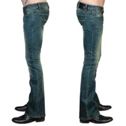 Men's Trousers (jeans) WORNSTAR - Hellraiser - Vintage Blue 9 Men's Trousers (jeans) WORNSTAR - Hellraiser - Vintage Blue -Fashionable street clothing WSP HRBV J12 2001x