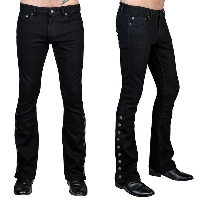 Men's Trousers (jeans) WORNSTAR - Hellraiser - Black 3 Men's Trousers (jeans) WORNSTAR - Hellraiser - Black