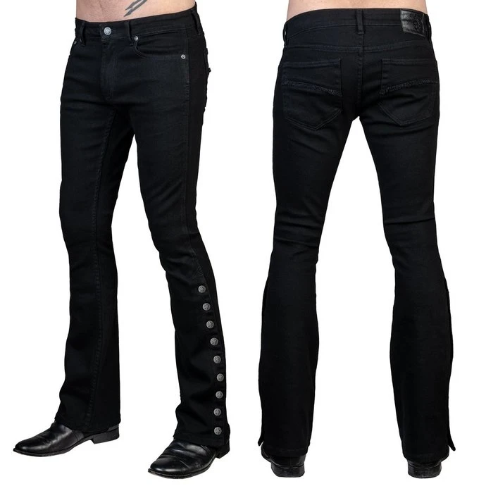 Men's Trousers (jeans) WORNSTAR - Hellraiser - Black 4 Men's Trousers (jeans) WORNSTAR - Hellraiser - Black - Image 2