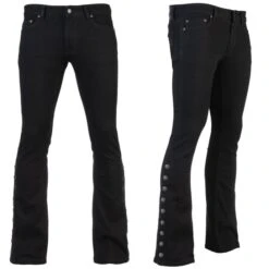 Men's Trousers (jeans) WORNSTAR - Hellraiser - Black 11 Men's Trousers (jeans) WORNSTAR - Hellraiser - Black -Fashionable street clothing WSP HRKSB J16 2003x
