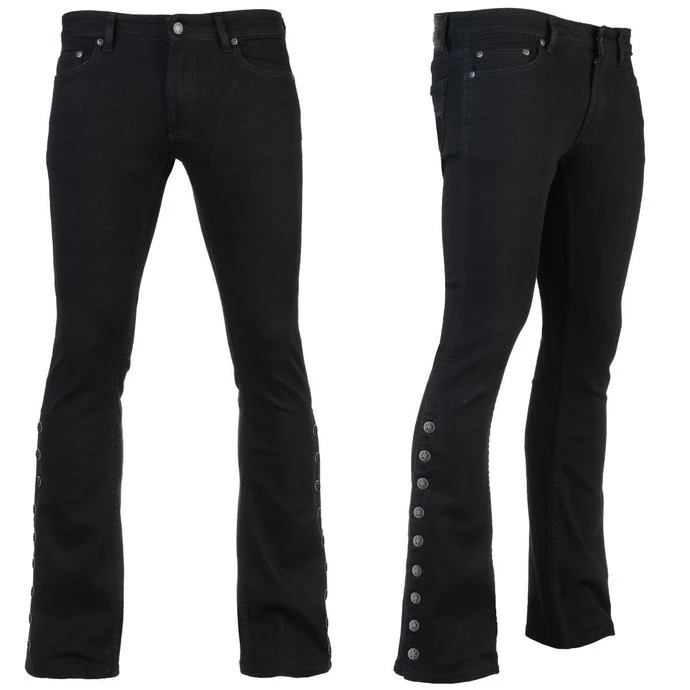 Men's Trousers (jeans) WORNSTAR - Hellraiser - Black 6 Men's Trousers (jeans) WORNSTAR - Hellraiser - Black - Image 4