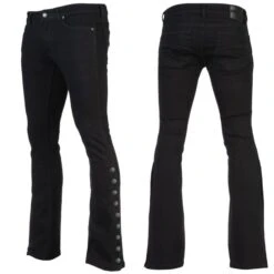 Men's Trousers (jeans) WORNSTAR - Hellraiser - Black 12 Men's Trousers (jeans) WORNSTAR - Hellraiser - Black -Fashionable street clothing WSP HRKSB J16 2004x