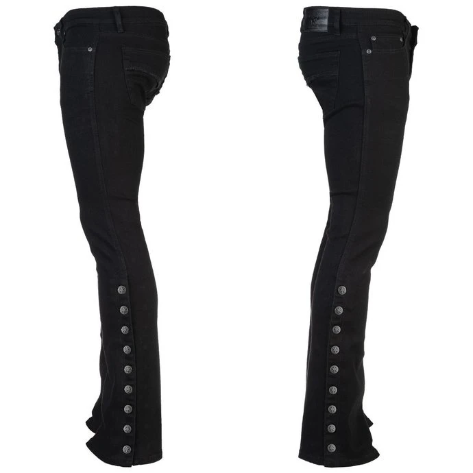 Men's Trousers (jeans) WORNSTAR - Hellraiser - Black 8 Men's Trousers (jeans) WORNSTAR - Hellraiser - Black - Image 6