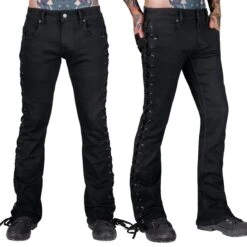 Men's Jeans WORNSTAR - Hellraiser - Black Denim - Black