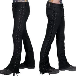 Men's Jeans WORNSTAR - Hellraiser - Black Denim - Black -Fashionable street clothing WSP HRKSL2 0304 84a48075 3bda 40fb abd0 68fe874662b4 2000x
