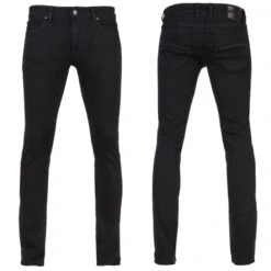 Men's Trousers (jeans) WORNSTAR - Rampager - Black 11 Men's Trousers (jeans) WORNSTAR - Rampager - Black -Fashionable street clothing WSP RPK J12a 2003x