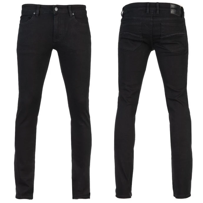 Men's Trousers (jeans) WORNSTAR - Rampager - Black 6 Men's Trousers (jeans) WORNSTAR - Rampager - Black - Image 4