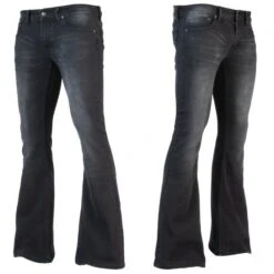 Men's Trousers (jeans) WORNSTAR - Starchaser - Vintage Black -Fashionable street clothing WSP SCKV J12 2005x