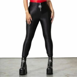 Women's Trousers KILLSTAR - Disco Obskura - Black