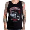 Men's Tank Top BLACK HEART - HOT ROD - BLACK