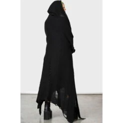 Unisex Sweater (cardigan) KILLSTAR - Ensley - Black -Fashionable street clothing aa0rky13bu