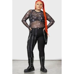 Women's Trousers KILLSTAR - Ringmaster - Black 12 Women's Trousers KILLSTAR - Ringmaster - Black -Fashionable street clothing aa6ychkr13