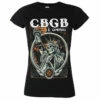 Women's T-shirt CBGB - Liberty - ROCK OFF 1 Women's T-shirt CBGB - Liberty - ROCK OFF -Fashionable street clothing aaa021