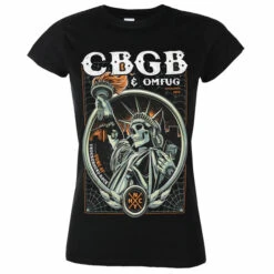 Women's T-shirt CBGB - Liberty - ROCK OFF