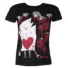 T-shirt Hardcore Women's - Painting The Roses - Akumu Ink -Fashionable street clothing aassq012