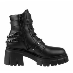 Women's Shoes ALTERCORE - Virgo - Vegan Black -Fashionable street clothing aaw 011