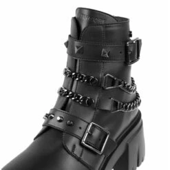 Women's Shoes ALTERCORE - Virgo - Vegan Black -Fashionable street clothing aaw 013