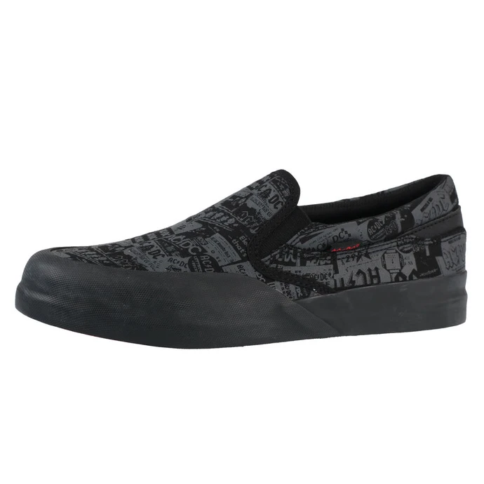 Women's Shoes DC - AC / DC - TNT. - SLIP ON - BLACK 4 Women's Shoes DC - AC / DC - TNT. - SLIP ON - BLACK - Image 2