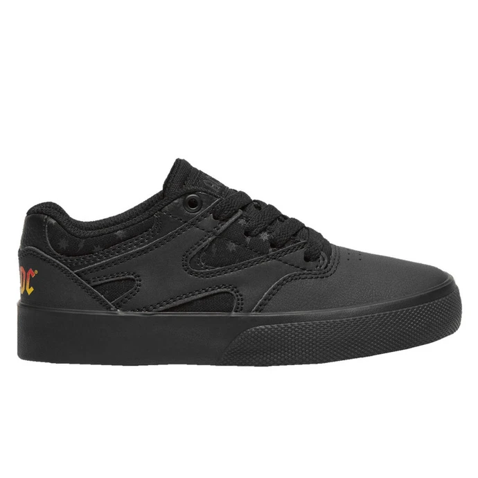 Women's Shoes DC - AC / DC - BACK IN BLACK - BLACK / BLACK / DK GREY 3 Women's Shoes DC - AC / DC - BACK IN BLACK - BLACK / BLACK / DK GREY