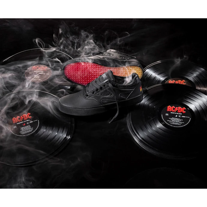 Women's Shoes DC - AC / DC - BACK IN BLACK - BLACK / BLACK / DK GREY 8 Women's Shoes DC - AC / DC - BACK IN BLACK - BLACK / BLACK / DK GREY - Image 6