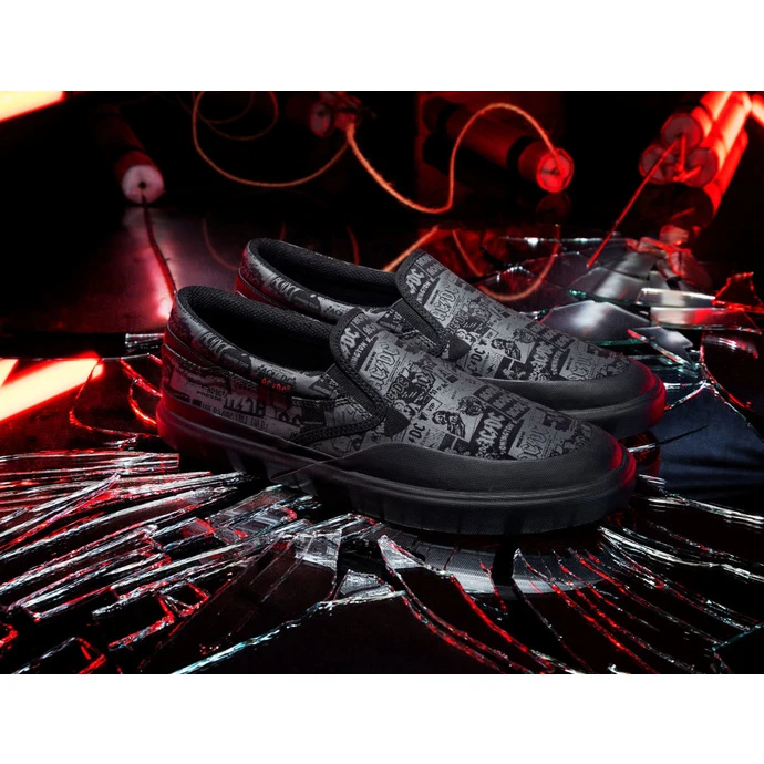 Women's Shoes DC - AC / DC - TNT. - SLIP ON - BLACK 5 Women's Shoes DC - AC / DC - TNT. - SLIP ON - BLACK - Image 3