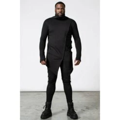 Unisex Sweatshirt KILLSTAR - After Time - Black -Fashionable street clothing after time sweatshirt plus b x1603