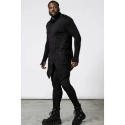 Unisex Sweatshirt KILLSTAR - After Time - Black -Fashionable street clothing after time sweatshirt plus b x1604