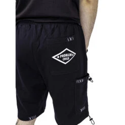 Men's Shorts HEARTLESS - SMILE SHORTS - BLACK -Fashionable street clothing aheartless 152