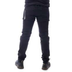 Men's Trousers HEARTLESS - ALIHAN - BLACK SLIM FIT -Fashionable street clothing alihan pant mens black heartless 2