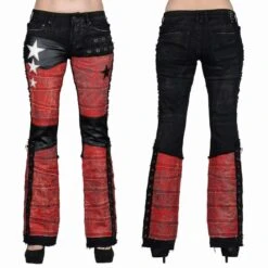 Unisex Pants WORNSTAR - Crimson Orion -Fashionable street clothing all access collection crimson orion pants 28712991457331 5001x
