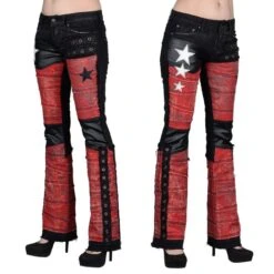 Unisex Pants WORNSTAR - Crimson Orion -Fashionable street clothing all access collection crimson orion pants 28712991457331 5005x