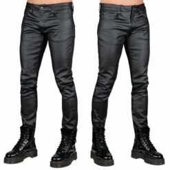 Men's Trousers (jeans) WORNSTAR - Rampager Waxed Denim -Fashionable street clothing all access collection rampager waxed denim pants 00000000083650