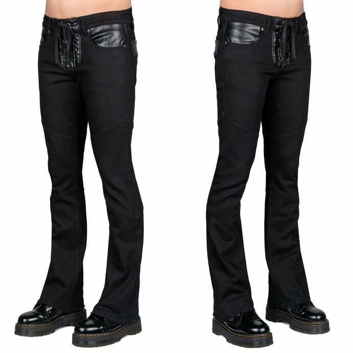 Unisex Pants WORNSTAR - Troubadour - Black 4 Unisex Pants WORNSTAR - Troubadour - Black - Image 2