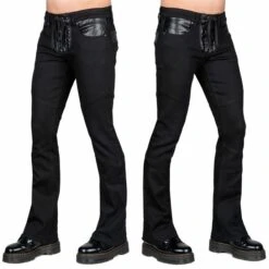 Unisex Pants WORNSTAR - Troubadour - Black 10 Unisex Pants WORNSTAR - Troubadour - Black -Fashionable street clothing all access collection troubadour pants black 0000000003