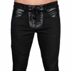 Unisex Pants WORNSTAR - Troubadour - Black 13 Unisex Pants WORNSTAR - Troubadour - Black -Fashionable street clothing all access collection troubadour pants black 0000000006