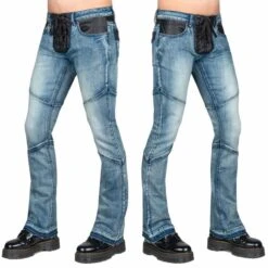 Unisex Pants WORNSTAR - Troubadour - Classic Blue 9 Unisex Pants WORNSTAR - Troubadour - Classic Blue -Fashionable street clothing all access collection troubadour pants classic blue 08