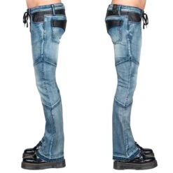 Unisex Pants WORNSTAR - Troubadour - Classic Blue 12 Unisex Pants WORNSTAR - Troubadour - Classic Blue -Fashionable street clothing all access collection troubadour pants classic blue 11