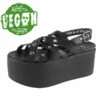 Women's Shoes (sandals) ALTERCORE - Nitta Vegan - Black -Fashionable street clothing alter core 003