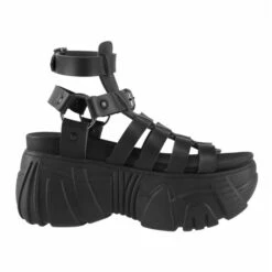 Boots Women (sandals) ALTERCORE - Pompeii Vegan - Black -Fashionable street clothing alter core 011