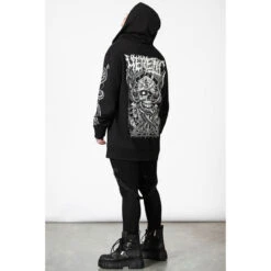 Sweatshirt Unisex KILLSTAR - Anders - Black 13 Sweatshirt Unisex KILLSTAR - Anders - Black -Fashionable street clothing anders zipup hoodie m b005