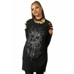 Sweater Unisex KILLSTAR - Apparitions Knit - Black