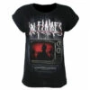 Women's T-shirt In Flames - Kill Your TV -Fashionable street clothing aqwas 043