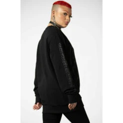 Unisex Sweatshirt KILLSTAR - Archetype - Black -Fashionable street clothing archetype sweatshirt i004