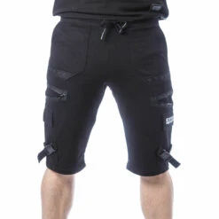Men's Shorts CHEMICAL BLACK - ASCELIN - BLACK
