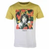 Men's T-shirt The Doors - Floral Square - YELLOW - ROCK OFF -Fashionable street clothing asdil 2032 z